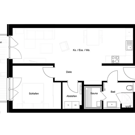 Meerglueck Mit Balkon Und Sauna - 300 M Vom Entfernt Lejlighed *