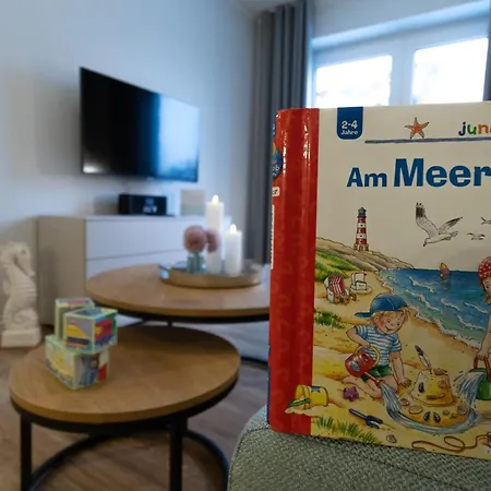Apartment Meerglueck Mit Balkon Und Sauna - 300 M Vom Entfernt *